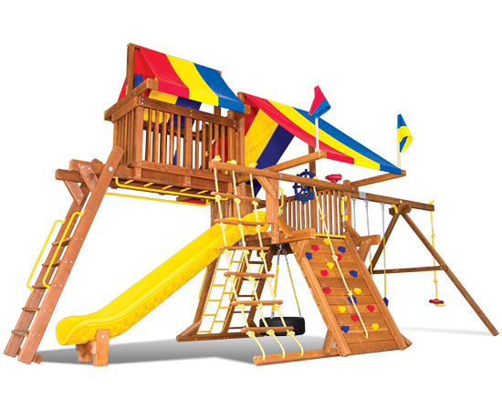 Best Residential Swing Sets | Rainbow Swing Set Superstore In Denver