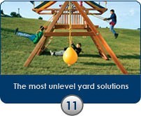The most unlevel yard solutions