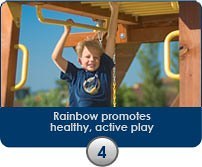 Rainbow promotes healthy, active play