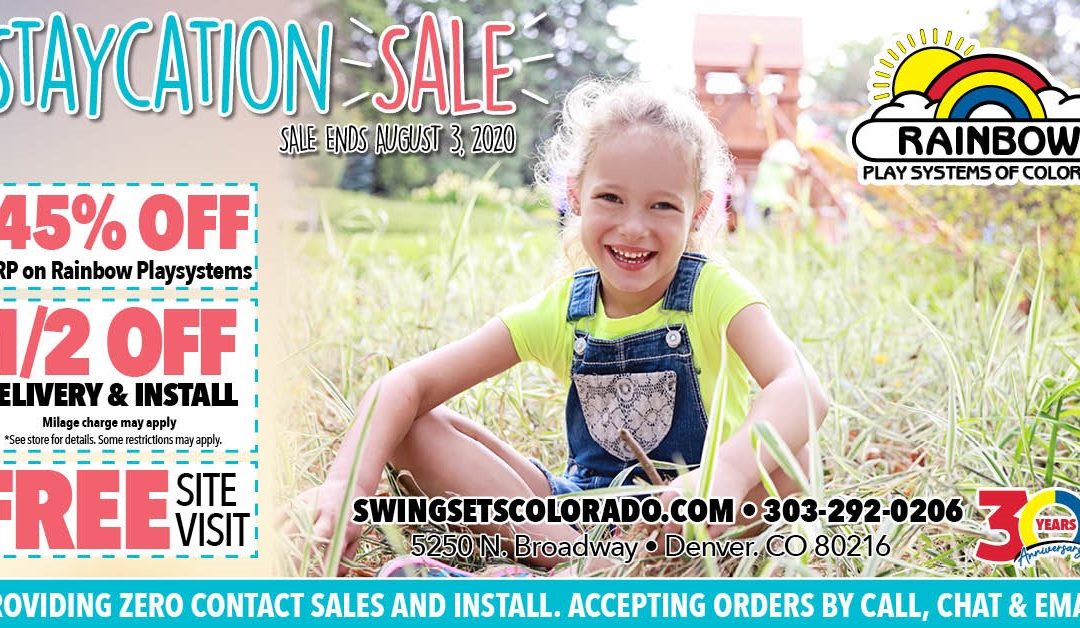 Rainbow’s Summer Staycation Sales Event