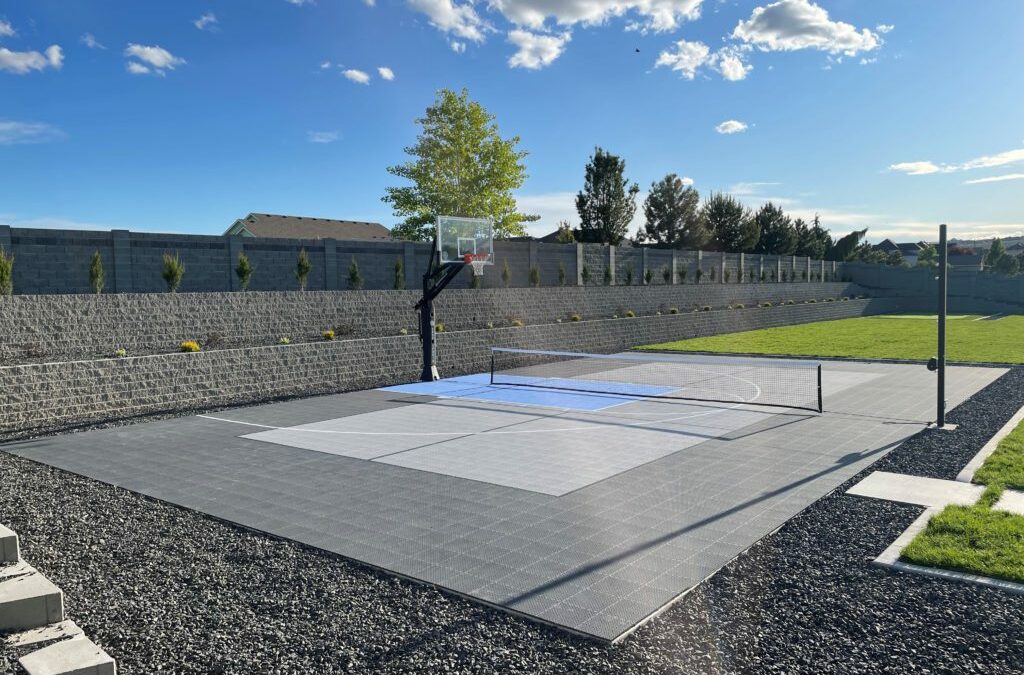 🏀 Transform Your Backyard with SnapSports Sport Court Tiles! 🏀