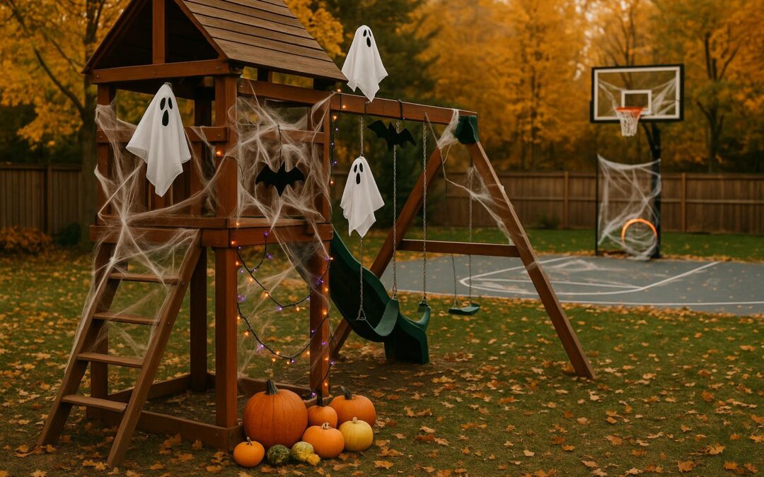 Spooktacular Backyard: Halloween Decorating Ideas for Playsets and Courts